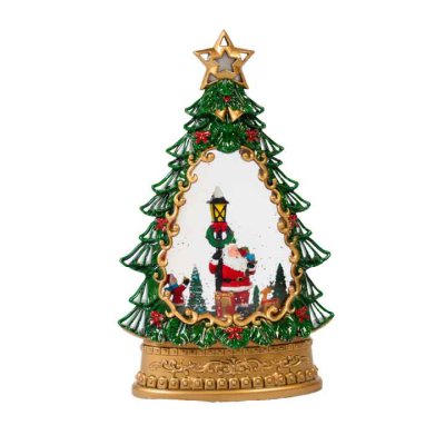 Adorno navideño con música vm 15*8*30cm