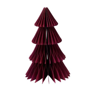 Árbol navideño de cartón 20cm vc