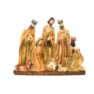 Adorno navideño con música y luces